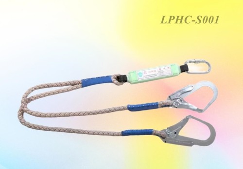 Alloy steel safety harness for elevated work